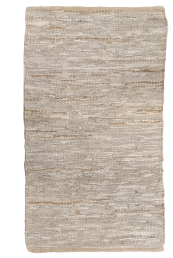 Χαλί 70Χ120 Cotton Leather γκρι