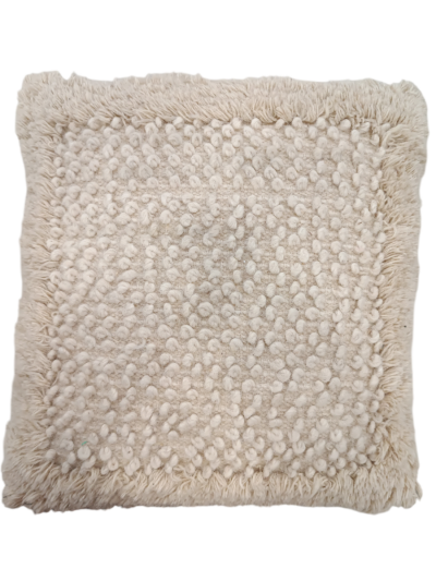 Διακοσμητικό μαξιλάρι 50x50 μπεζ boho  (με γέμισμα)