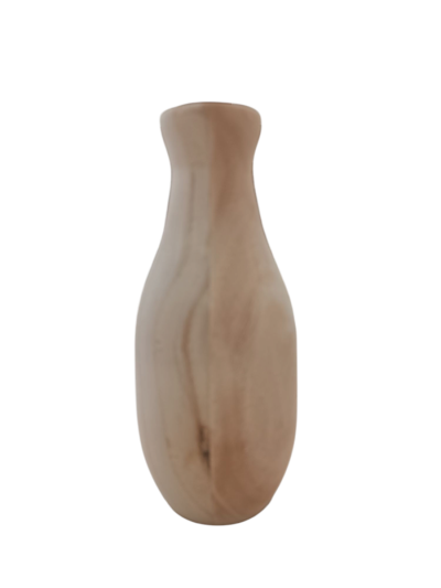 Κηροπήγιο ξύλινο σε natural χρώμα V-040