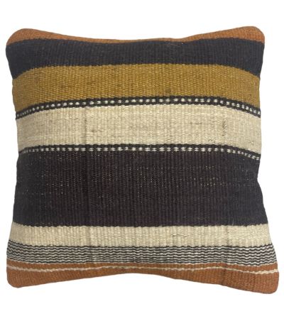 Διακοσμητικό μαξιλάρι 45x45 jute & cotton (με γέμιση)