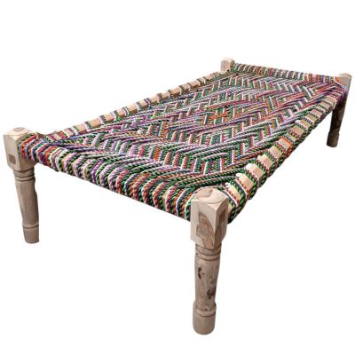 CHARPAY-BED- MACRAME-ΠΟΛΥΧΡΩΜΟ