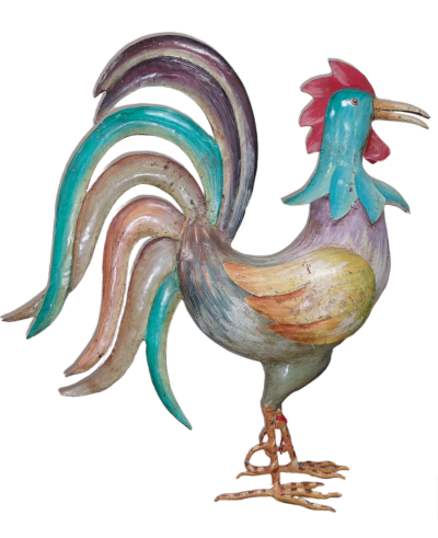 Μεταλλικός Διακοσμητικός Κόκορος 57cm * 50cm